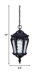 Stratford 1-Light Architectural Bronze Hanging Light