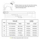 Leather Personalized Dog Collar Leash Custom Pet Name ID Collar Free Engraving