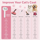 Steam Brush for Cats & Dogs